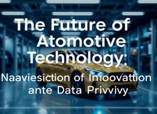 The Future of Automotive Technology: Navigating the Intersection of Innovation and Data Privacy The Future of Automotive Technology: Navigating the Intersection of Innovation and Data Privacy