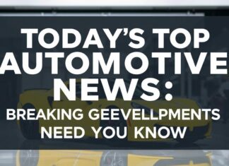 Today’s Top Automotive News: Breaking Developments You Need to Know Today's Top Automotive News: Breaking Developments You Need to Know